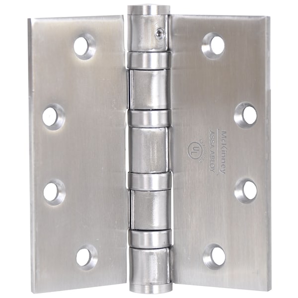 Oil Bearing Butt Hinge, 5" x 4-1/2", US26D, QC8, Heavy